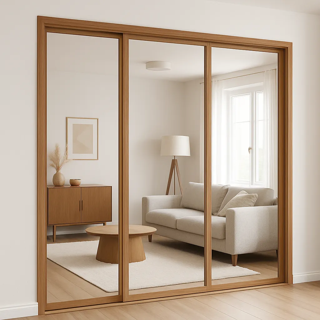 Glass partition design for commercial interior in Padrauna